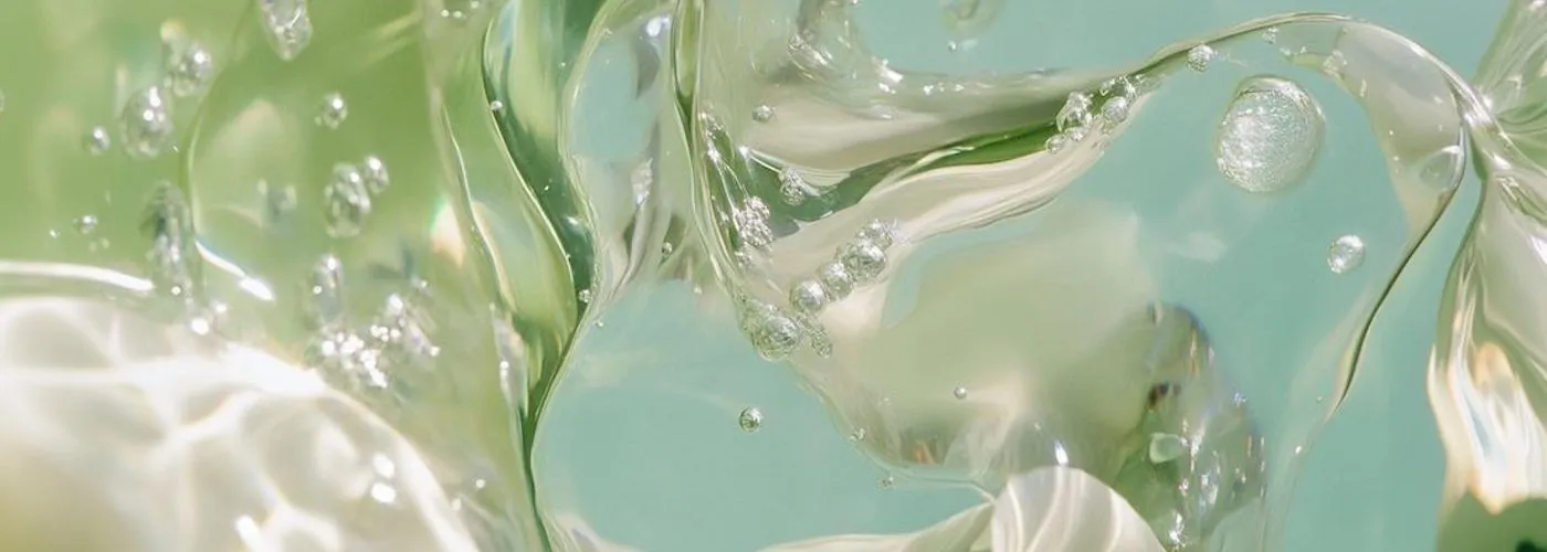 Green and blue bubbles